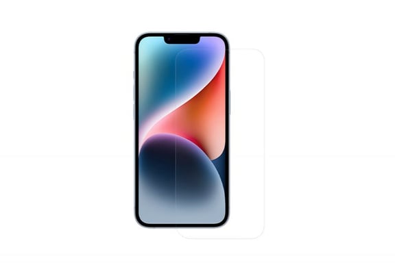 Salvadisplay in vetro temperato per iPhone 14 GLASS BASIC