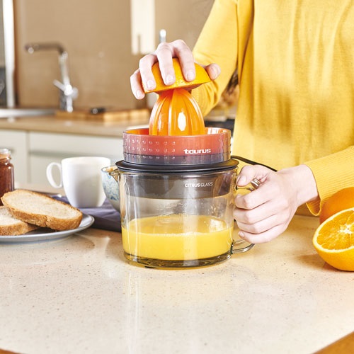 Presse-agrumes Taurus Citrus Glass - Citrus Glass - 30W - Bol en verre 1L - vue 6