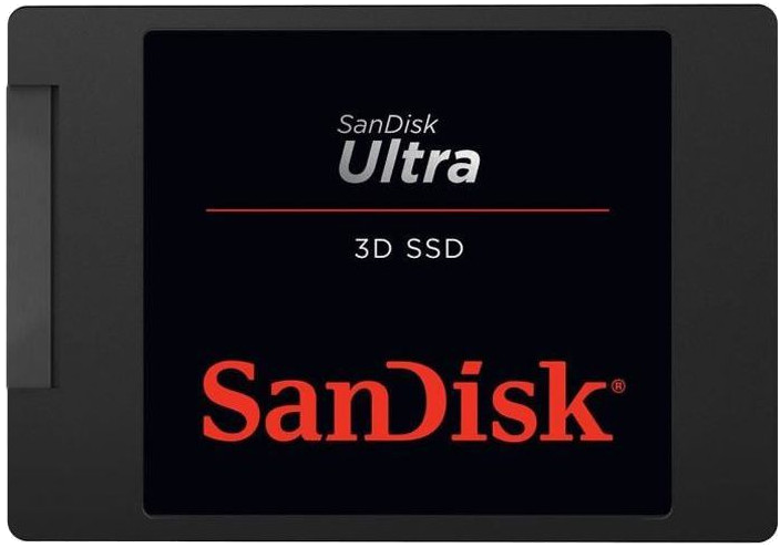 SANDISK - Disque SSD Interne - Ultra 3D - 4To - 2,5 (SDSSDH3-4T00-G25)