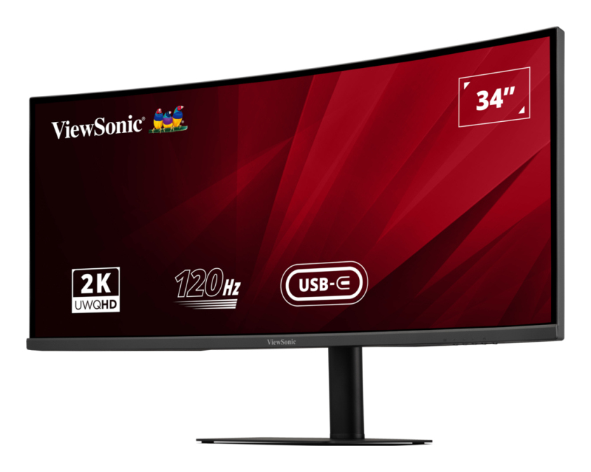 Viewsonic VA VA3420C LED display 86 4 cm 34 3440 x 1440 pixels UltraWide Quad HD Neuf - vue 3