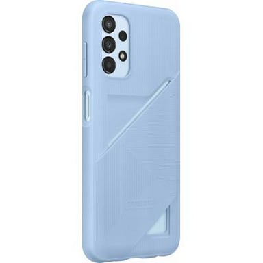 Samsung Funda Samsung suave y ultrafina para Galaxy A13 4G con tarjetero integrado Azul