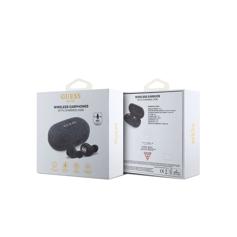Casque sans fil TWS Guess 4G Metal Neuf - vue 7
