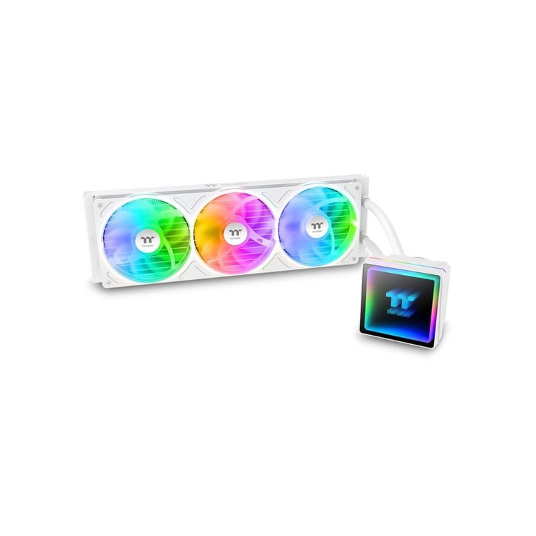 Watercooling AIO Thermaltake TH360 V3 A-RGB Sync Snow 360 mm Blanc - Neuf