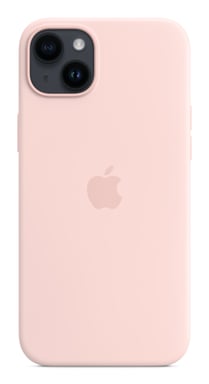 Apple Coque en silicone avec MagSafe pour iPhone 14 Plus - Rose craie Apple (brand) iPhone 14 Plus