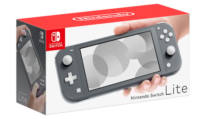 Switch Lite 32 GB - Consola de juegos portátil con pantalla táctil Wifi de 14 cm (5,5''), Gris