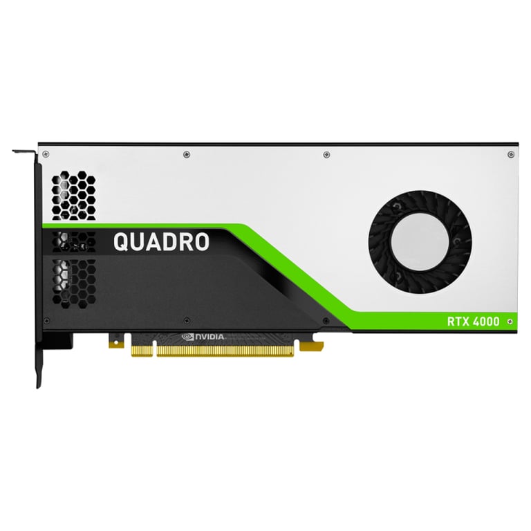 PNY VCQRTX4000 BSP carte graphique NVIDIA Quadro RTX 4000 8 Go GDDR6 Neuf