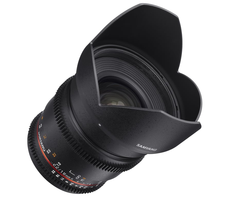 Samyang 16mm T2.2 VDSLR ED AS UMC CS II SLR Neuf - vue 2