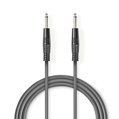 Nedis COTH23000GY15 câble audio 1,5 m 6,35 mm Gris - Neuf