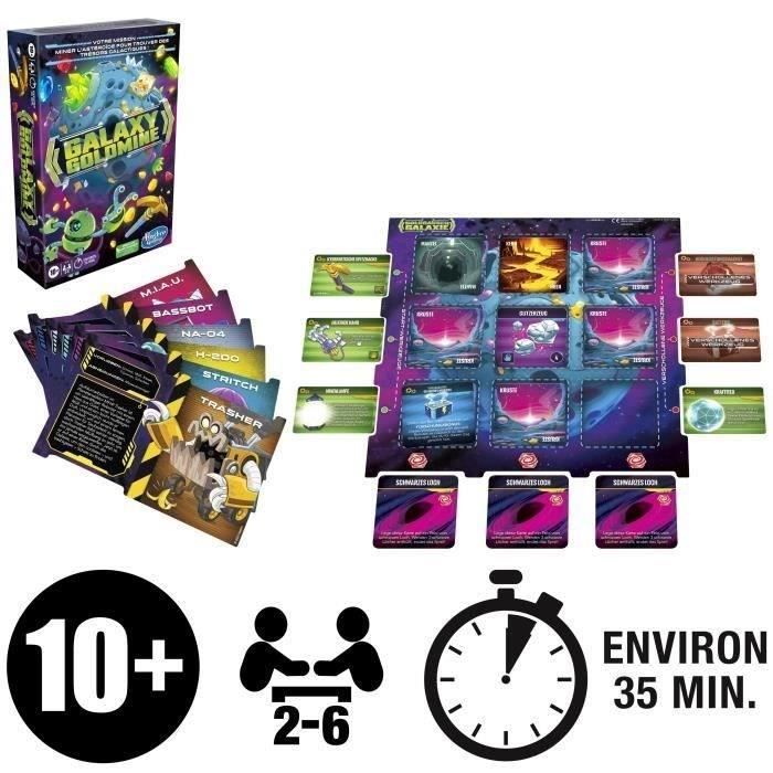 Galaxy Goldmine jeu de cartes stratégique familial pour enfants ados et adultes jeux de cartes amusants pour la famille - vue 4