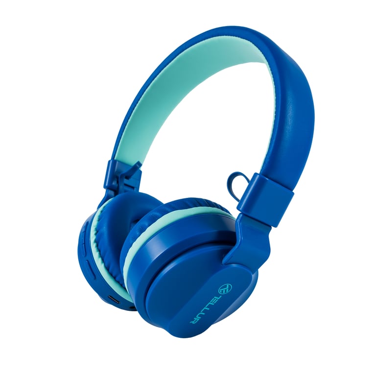 Casque Supra Auriculaire Bluetooth Tellur Buddy TLL – Limite Volume 85 dB, Autonomie 25 Heures