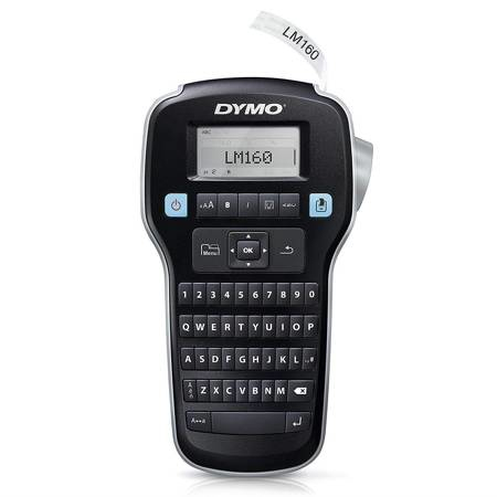 Kit de démarrage pour étiqueteuse Dymo LabelManager 160 Imprimante d'étiquettes portable Avec 3 rouleaux de ruban adhésif Dymo D1 Clavier QWERTY Idéal pour la maison ou le bureau - vue 4