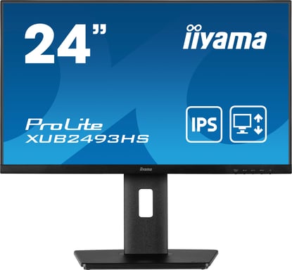 iiyama ProLite XUB2493HS-B5 LED display 60,5 cm (23.8'') 1920 x 1080 pixels Full HD Noir