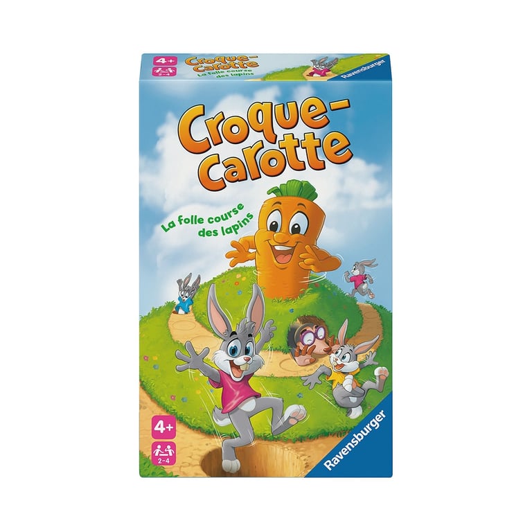 Jeu de société Ravensburger Croque Carotte Mini Course enfant 2 4 joueurs 4+ Compact Neuf - vue 1