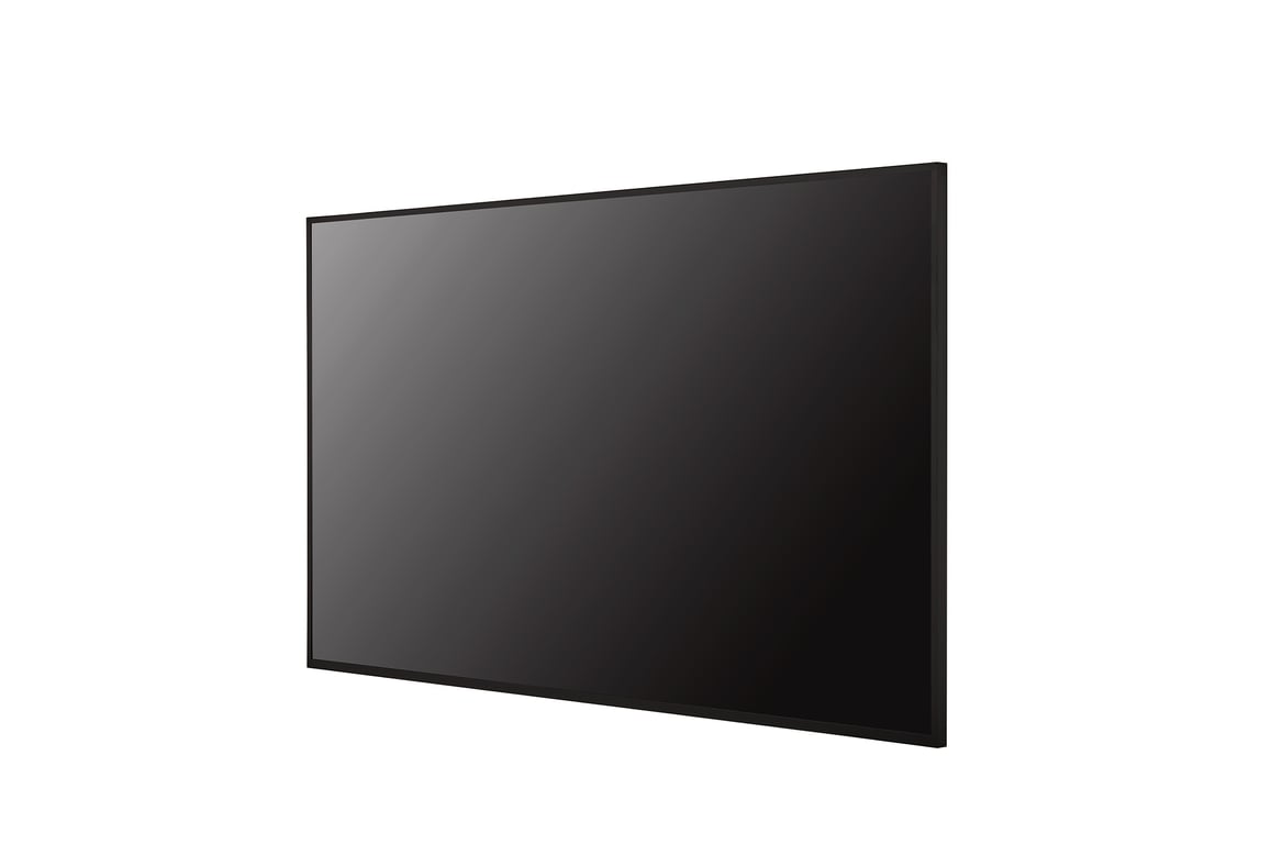 LG 43UH5N E Classe de diagonale 43 UH5N E Series écran LCD rétro éclairé par LED signalisation numérique avec Pro:Idiom intégré webOS 4K UHD 3840 x 2160 DEL de façade - vue 2