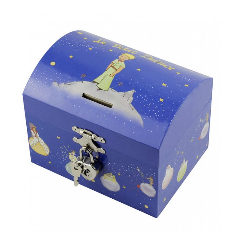 Tirelire Musicale Petit Prince avec Étoiles Figurine Neuf