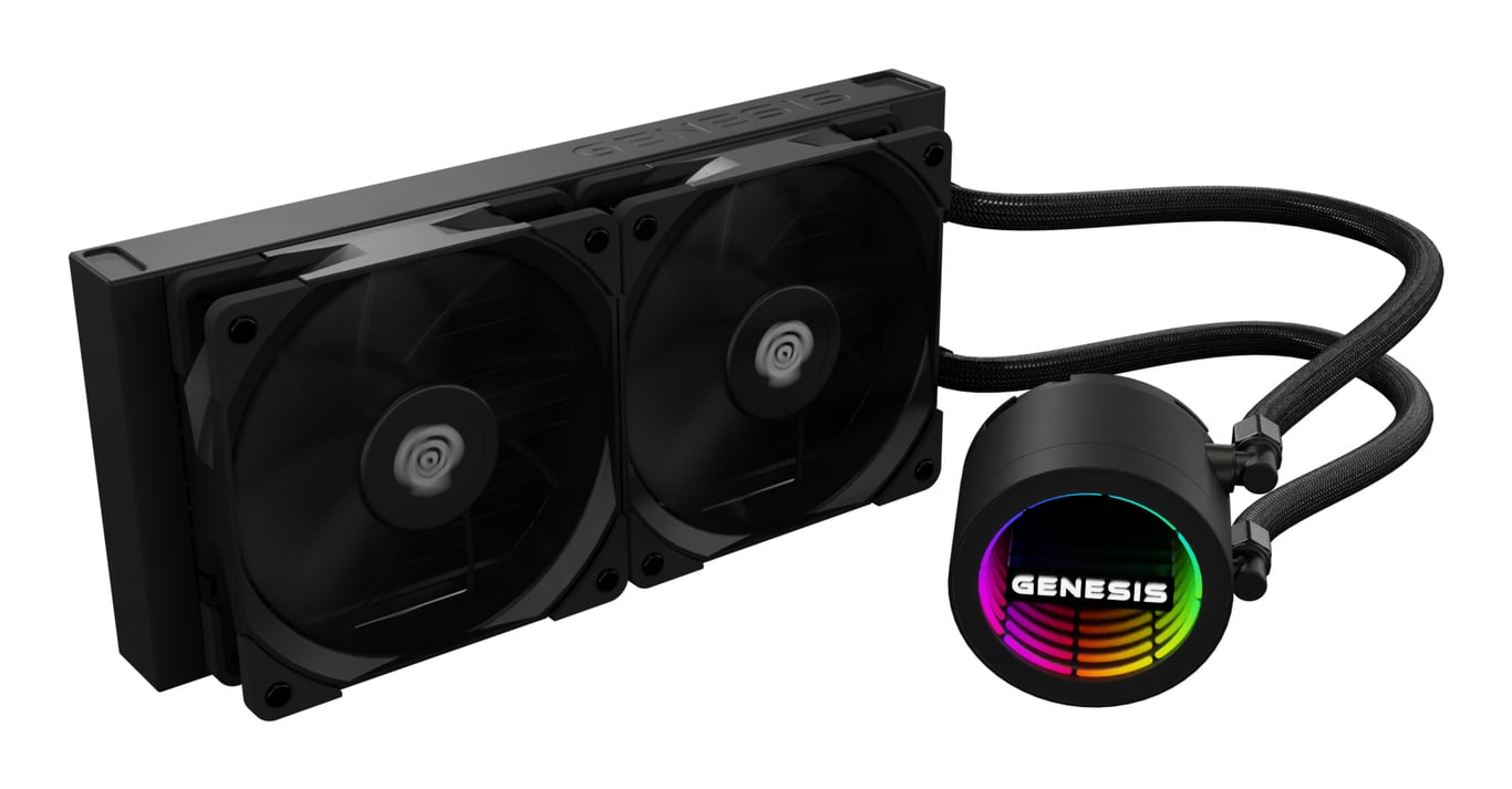 GENESIS NLG-2318 système de refroidissement d'ordinateur Processeur Refroidisseur de liquide tout-en-un Noir - Neuf