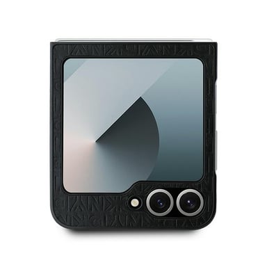 Custodia DKNY Repeat Pattern per Samsung Galaxy Z Flip6, nera
