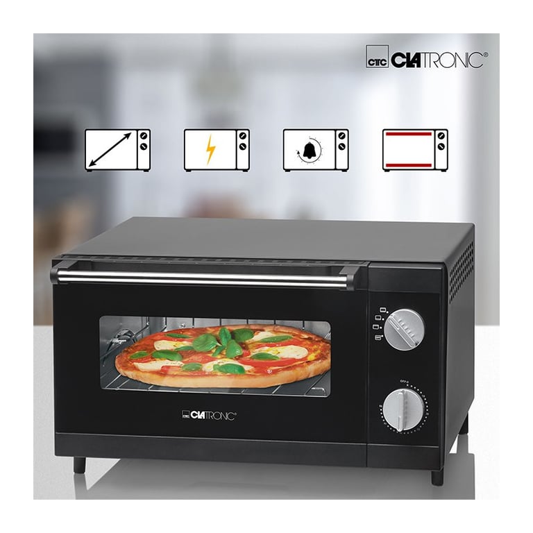 Mini four à pizza Clatronic MPO 3520 - vue 3