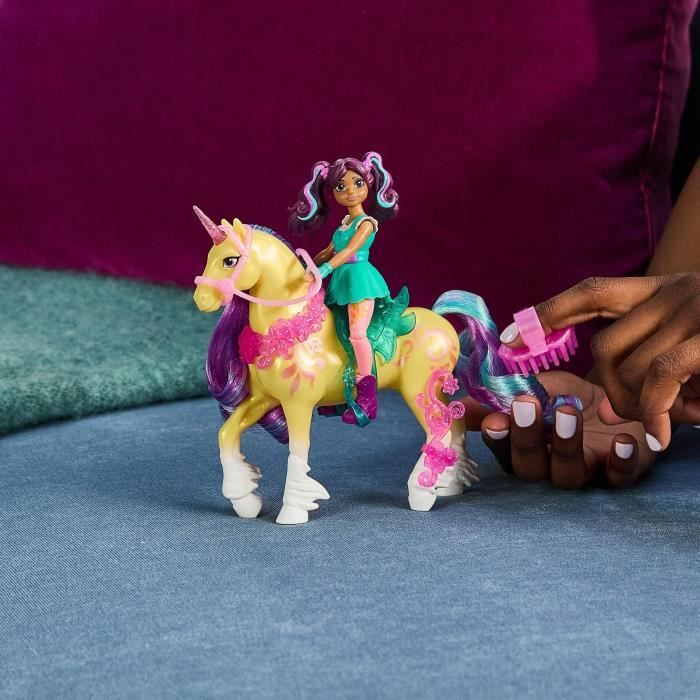 Figurines Ava + Leaf - 5 accessoires inclus - des 4 ans - L'École des Licornes - Neuf