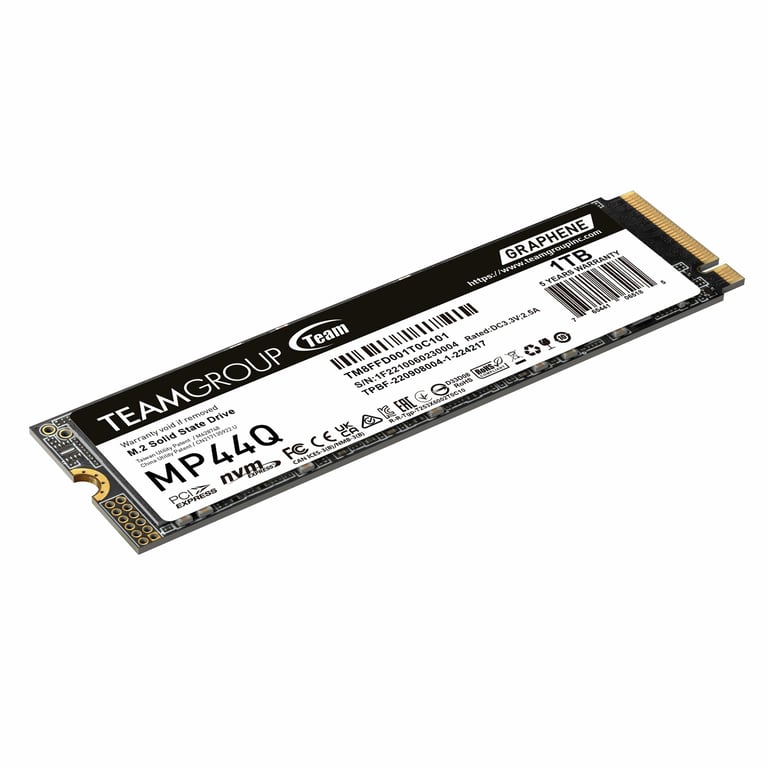 Team Group MP44Q .2 PCI Express 4.0 NVMe QLC 3D NAND Neuf - vue 2