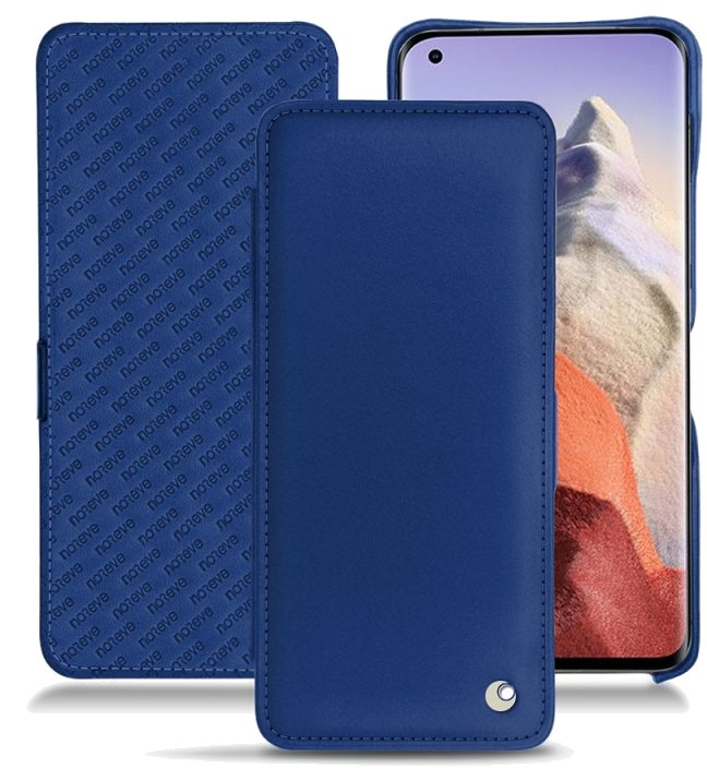 Housse cuir Xiaomi Mi 11 Ultra - Rabat horizontalBleu