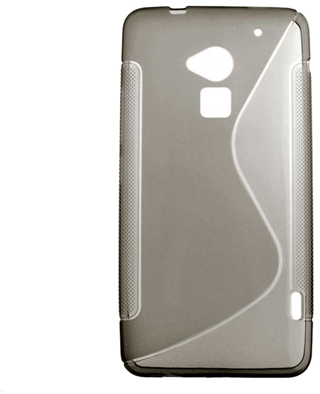 Coque silicone unie compatible Givré Noir HTC One Max T6