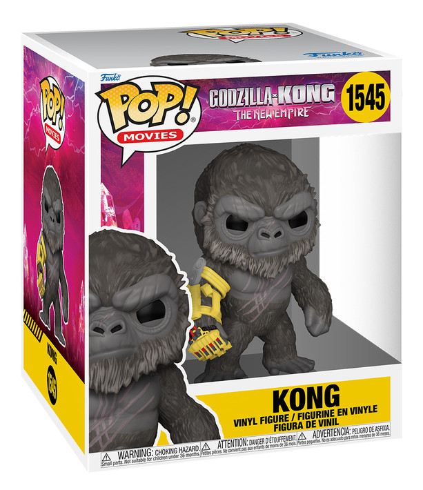 Funko Pop Godzilla vs Kong Oversized - vue 3