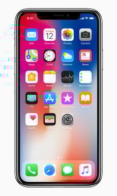 iPhone X 64 GB, argento, sbloccato