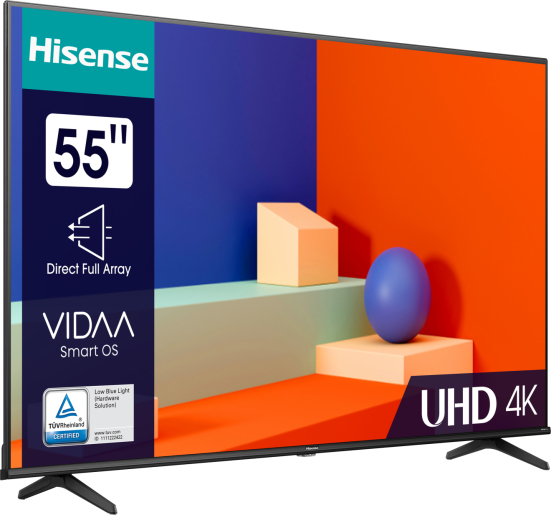 Hisense 55A69K TV 139 7 cm 55 4K Ultra HD Smart TV Wifi 300 cdm² Neuf - vue 3