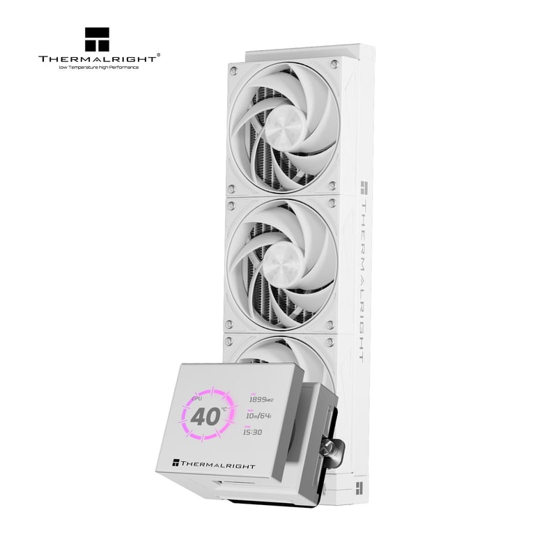 Thermalright CPU - Stream Vision 360 - Écran flottant 3 5" - 2400 RPM - 95 4 CFM - 31.4 dBA