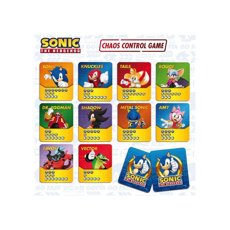 Sonic Contrôle du Chaos Jeu de société LISCIANI Aventure Univers Sonic - vue 3