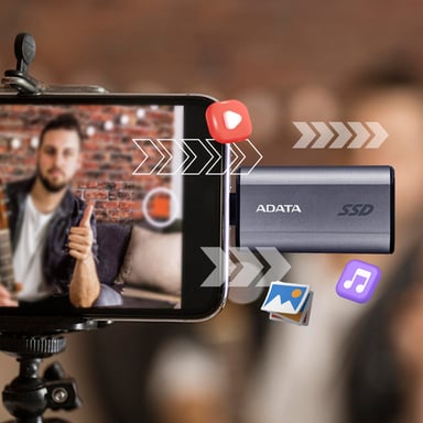 ADATA SC750 2 TB USB Tipo C 3.2 Gen 2 (3.1 Gen 2) Gris