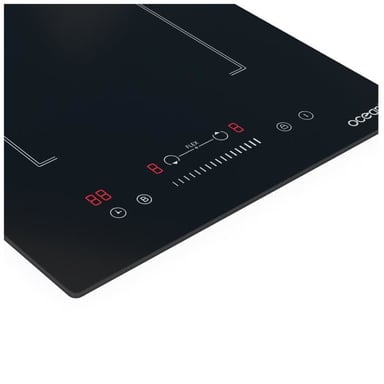 Domino induction encastrable - OCEATI2Z2BF - 2 foyers avec zone flexible- 3600 W - Noir