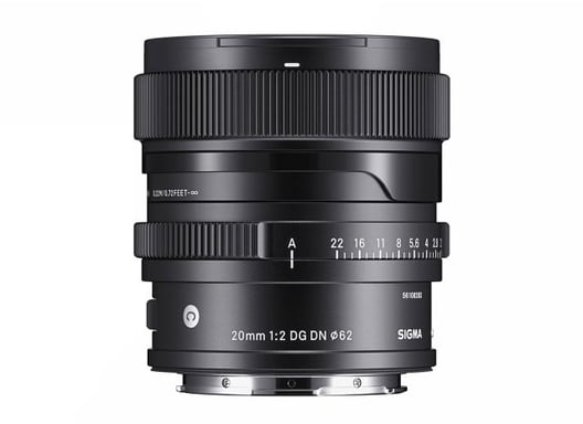 Sigma 20mm F2 DG DN | Contemporary MILC - Neuf Gris - vue 3