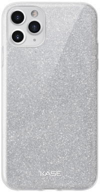 Coque slim pailletée étincelante pour Apple iPhone 11 Pro Max, Argent