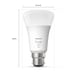 PHILIPS Hue White - Lampadina LED connessa 9,5W - B22 - Compatibile con Bluetooth - Confezione da 2