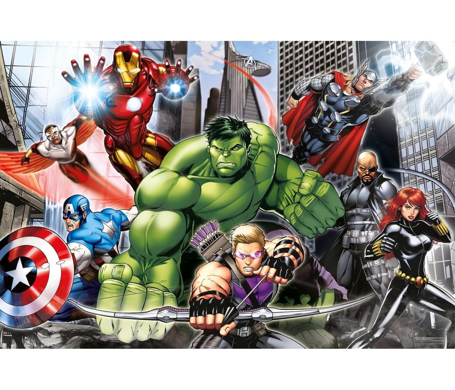 Clementoni Maxi puzzle Avengers 104 pièces - vue 6