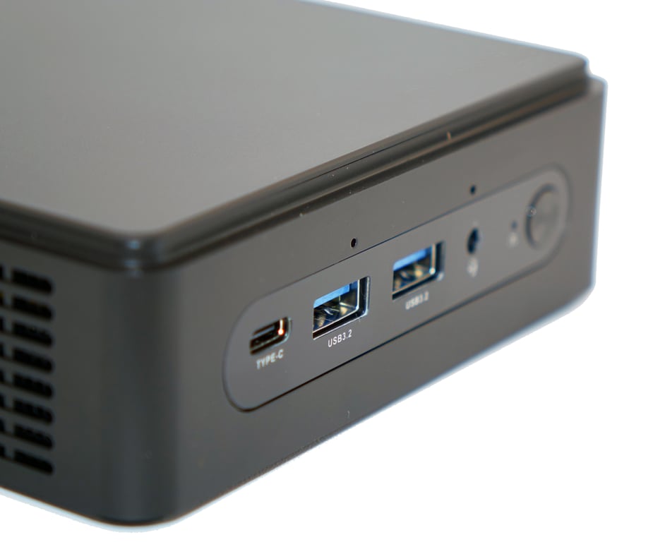 Telefunken TF 105 N95 PCposte de travail Intel® Celeron® N 8 Go DDR4 SDRAM SSD Windows 11 Pro Mini PC Neuf - vue 4