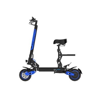 Trottinette Électrique U1 | Moteur 500W*2 | Batterie 48V 15.6Ah | Pneus 10 Pouces | Vitesse Max 25 km/h | Autonomie 60 km | Bleu