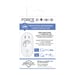 Parafoudre 1 prise Type E 540J + 2 ports USB A+C PD Grise et Blanche + Garantie à vie Force Power Lite