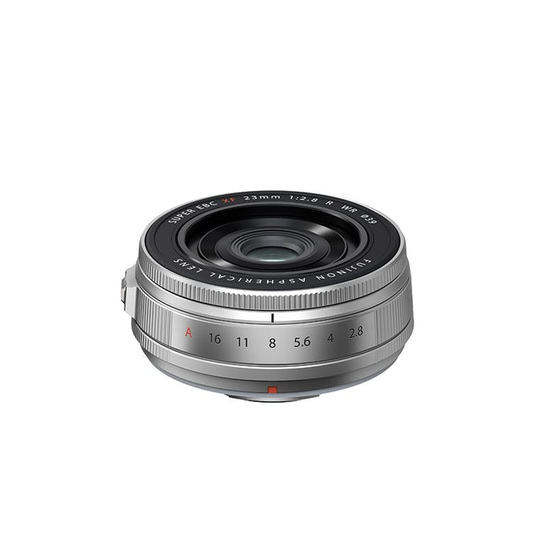FUJIFILM Objectif Fujinon XF 23mm f/2.8 R WR Silver - Neuf