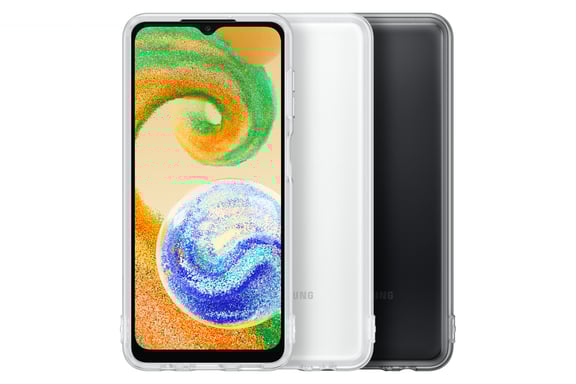 Samsung EF-QA047TTEGWW coque de protection pour téléphones portables 16,5 cm (6.5'') Housse Transparent Samsung Galaxy A04s