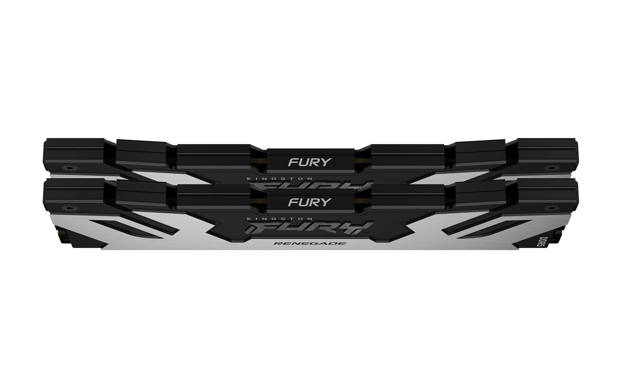 Kingston Technology FURY DIMM DDR5 CL32 32 Go 6 000 MT/s (kit de 2) Renegade Argent - Neuf