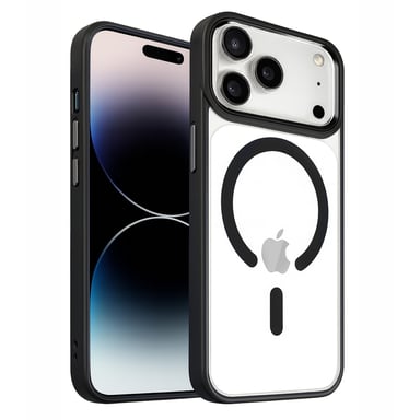 Jaym - Custodia protettiva - Compatibile con [ iPhone 17 Pro ] - Nero