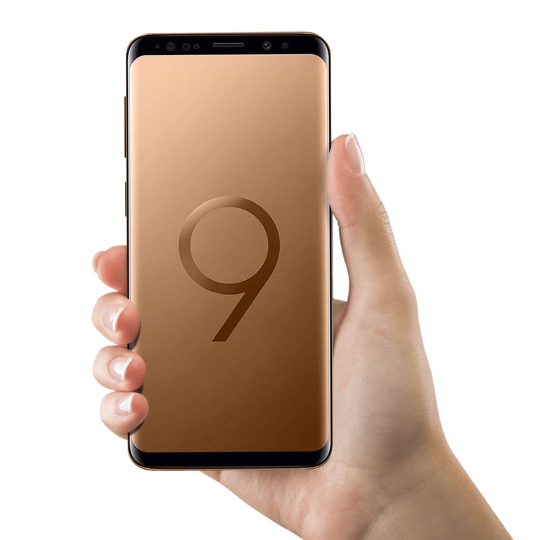 Bloc Complet pour Samsung Galaxy S9 Écran LCD Vitre Tactile Dorée - Neuf