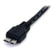 StarTech.com Cable 50cm USB 3.0 Super Speed SS Micro USB B Macho a USB A Macho Adaptador - Negro