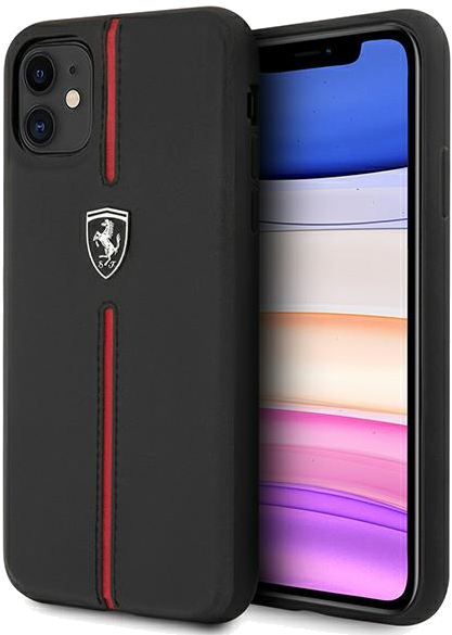 Étui Ferrari pour iPhone 11 noir