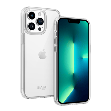 Coque hybride invisible pour Apple iPhone 13 Pro Max, Transparent