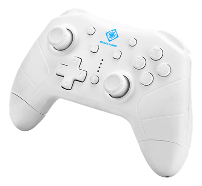 DELTACO GAMING - Manette bluetooth pour Nintendo switch - Blanche