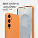 imoshion Coque Couleur avec MagSafe pour Samsung Galaxy S25 Plus - Orange